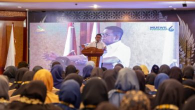Gubernur Banten, Andra Soni dalam Muswil JSIT Banten. Foto Biro Adpim Banten