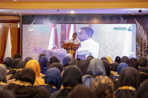 Gubernur Banten, Andra Soni dalam Muswil JSIT Banten. Foto Biro Adpim Banten
