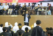 Gubernur Banten, Andra Soni membuka kejuaraan pencak silat. Foto Biro Adpim Banten