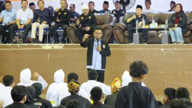 Gubernur Banten, Andra Soni membuka kejuaraan pencak silat. Foto Biro Adpim Banten
