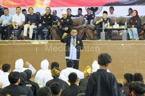 Gubernur Banten, Andra Soni membuka kejuaraan pencak silat. Foto Biro Adpim Banten