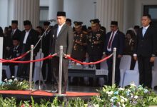 Gubernur Banten, Andra Soni jadi Inspektur Upacara Hari Kesaktian Pancasila. Foto Biro Adpim Banten