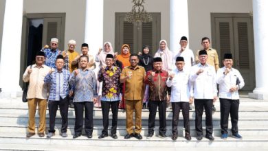 Gubernur Banten, Andra Soni bersama Dewan Hakim MTQ Tingkat Nasional. Foto Biro Adpim Banten