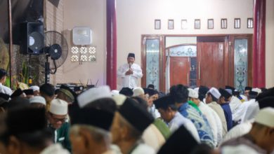 Gubernur Banten, Andra Soni menghadiri haul di Tangerang. Foto Biro Adpim Banten