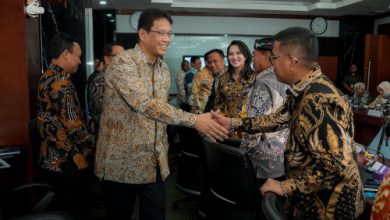 Gubernur Banten, Andra Soni menemui Menkue Purbaya. Foto: Biro Adpim Banten
