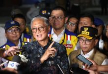 Gubernur Banten, Andra Soni bersama Menteri PU Dodi Hanggodo tinjau ruas jalan nasional Serdang-Bojonegara-Merak. Foto Biro Adpim Banten