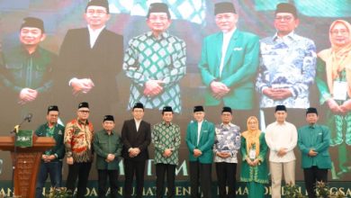Gubernur Banten, Andra Soni menghadiri Muktamar Mathlaul Anwar. Foto Biro Adpim Banten