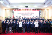 Gubernur Banten, Andra Soni hadiri pelantikan pengurus KONI Provinsi Banten. Foto Biro Adpim Banten