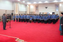 Pelantikan 132 pejabat administrator dan pengawas di Pemprov Banten. Foto Biro Adpim Banten