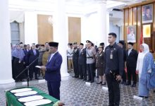 Gubernur Banten, Andra Soni melantik 23 pejabat eselon 2. Foto Biro Adpim Banten