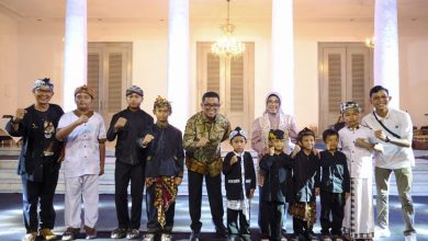 Gubernur Banten, Andra Soni membuka pekan pemajuan kebudayan lokal. Foto: Istimewa