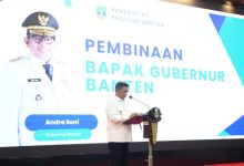 Gubernur Banten, Andra Soni. Foto: Biro Adpim Banten