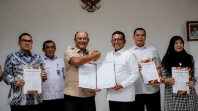 Penandatangan MoU Percepatan pembangunan SPPG di Banten. Foto: Siaran Pers Biro Adpim Banten