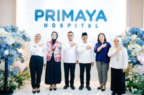 Gubernur Banten, Andra Soni meresmikan Primaya Hospital di Kota Tangerang. Foto Biro Adpim Banten