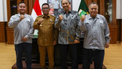 Gubernur Banten, Andra Soni bersama PT Merak Chemical Industri. Foto: Biro Adpim Pemprov Banten