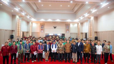 Gubernur Banten, Andra Soni hadiri pelantikan pengurus BEM PTMA. Foto: Biro Adpim Banten