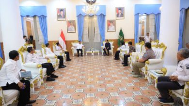 Gubernur Banten, Andra Soni menerima kunjungan PTPN IV Banten. Foto Biro Adpim Banten