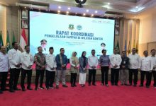 Rakor pengelolaan sampah di Provinsi Banten. Foto: Antara