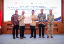Gubernur Banten, Andra Soni menggelar rapat TPKAD, TPID dan TP2DD. foto Biro Adpim Banten