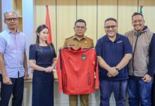 Gubernur Banten, Andra Soni bersama pengurus FSMI. Foto Biro Adpim Banten