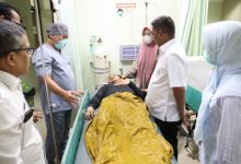 Gubernur Banten, Andra Soni ketika meninjau RSUD Malingping. Foto: Biro Adpim Banten