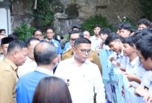 Gubernur Banten, Andra Soni di SMKN 4 Kota Tangerang. Foto Biro Adpim Banten