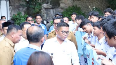 Gubernur Banten, Andra Soni di SMKN 4 Kota Tangerang. Foto Biro Adpim Banten