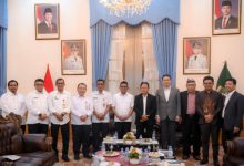 Gubernur Banten, Andra Soni bersama PT Solusindo Sampah Energi di Gedung Negara Banten. Foto Biro Adipm Banten