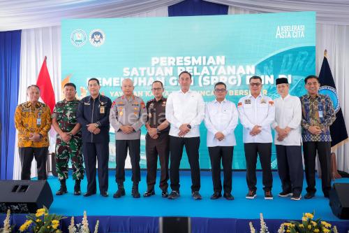 Peresmian SPPG BNN Karya Padarincang. Foto: Biro Adpim Banten