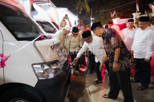 Gubernur Banten, Andra Soni meresmikan SPPG Rancasumur. Foto Biro Adpim Banten
