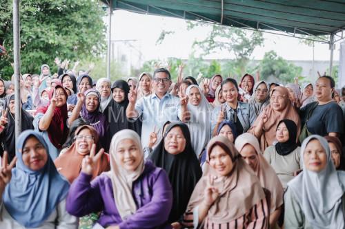 Andra Soni, Cagub Banten Nomor Urut 2 di Tangsel. Foto: Yono