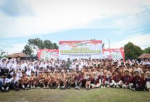 Penutupan TNI Manunggal Membangun Desa (TMMD) di Cilegon. Foto: Biro Adpim Banten