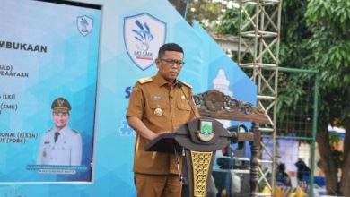 Gubernur Banten, Andra Soni resmikan Unit Layanan Disablitas. Foto: Biro Adpim Banten