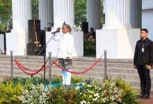 Gubenrur Banten, Andra Soni jadi inspektur Upacara HUT Provinsi Banten ke-26. Foto Biro Adpim Banten