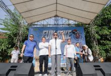 Gubernur Banten, Andra Soni buka fun bike di Tangerang. Foto Biro Adpim Banten