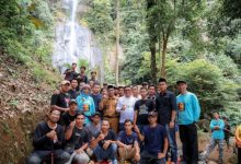 Gubernur Banten, Andra Soni di Kawasan Wisata Curug Cimanggu. Foto Biro Adpim Banten