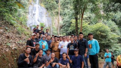 Gubernur Banten, Andra Soni di Kawasan Wisata Curug Cimanggu. Foto Biro Adpim Banten