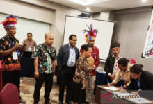 Rekrutment pengangkatan khusus anggota DPRD dai warga asli Papua. Foto; LKBN Antara