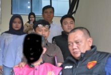 Salah satu tersangka korupsi pengadaan di PT Angkasa Pura Kargo. Foto Antara