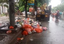 Pengngkutan sampah di Kota Tangerang untuk kebersihan lingkungan. Foto Antara