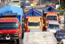 Angkutan barang. Foto: Antara