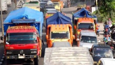 Angkutan barang. Foto: Antara