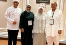 Pertemuan Puan Maharani dan Anies Baswedan di Tanah Suci. Foto: LKBN Antara