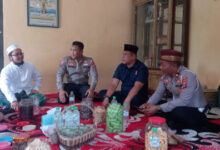 Anjangsana Dirlantas Polda Banten ke Ponpes Bahrul Ulum Kramatwatu. Foto: Yono