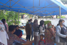 Para Lansia penerima Bansos PKH