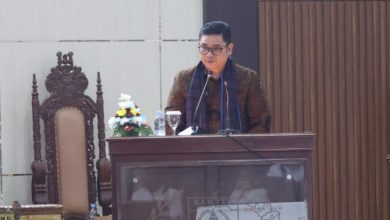 Anwar Harun Damanik, Staf Ahli Mendagri. Foto Biro Adpim Banten