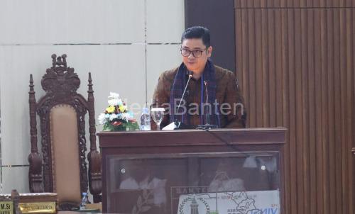 Anwar Harun Damanik, Staf Ahli Mendagri. Foto Biro Adpim Banten