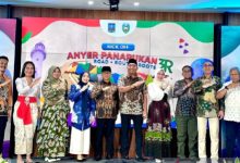 Peluncuran Program Anyer-Panarukan. Foto Antara
