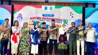 Peluncuran Program Anyer-Panarukan. Foto Antara