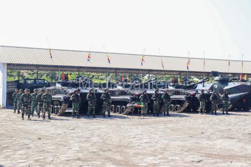 Apel gelar pasukan jelang latihan Super Garuda Shield. Foto: Ahmad Munawir - Menakv 2 Mar